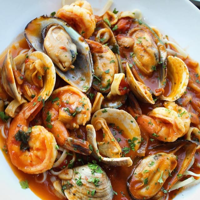 Seafood Fra Diavolo.