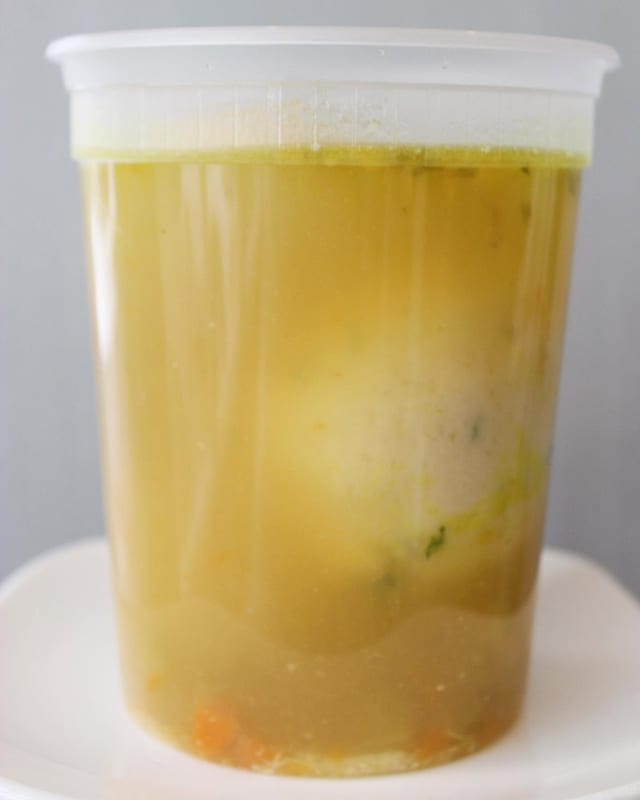 Matzoh Ball Soup.