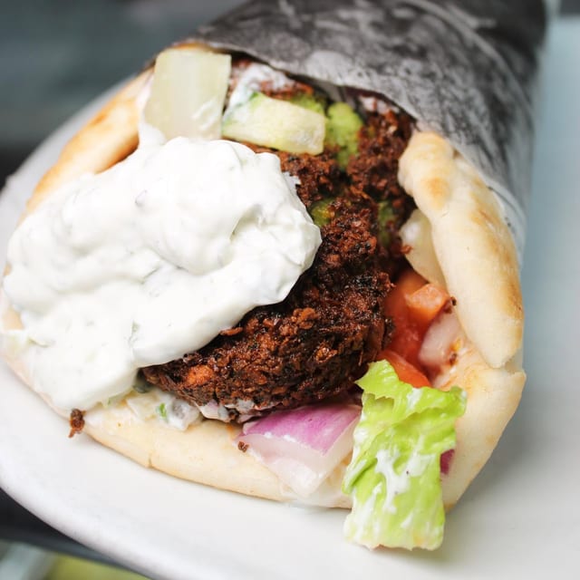Beef or Chicken Gyro.