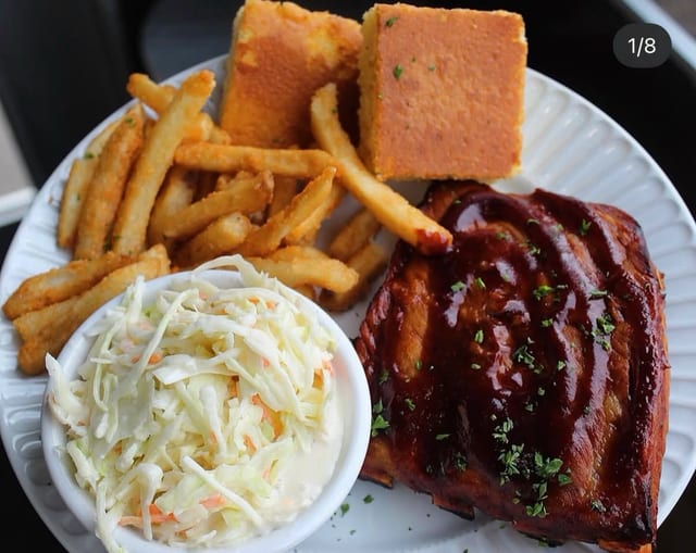 St. Louis BBQ Ribs Plate.