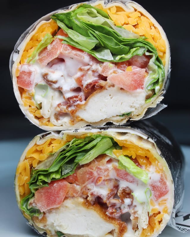 Chicken Rancher Wrap.