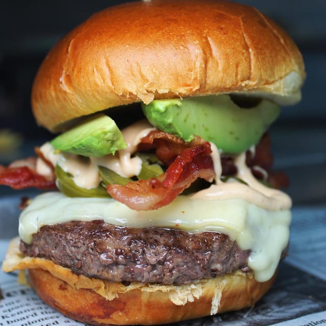 South of the Border Burger.