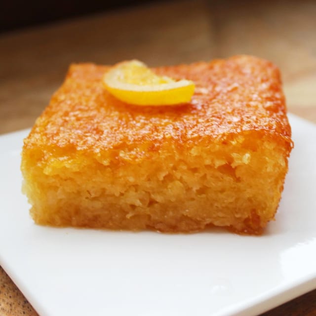 Orange Portokalopita Cake.