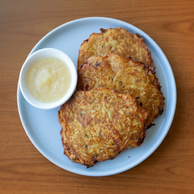 Plain Potato Latke.