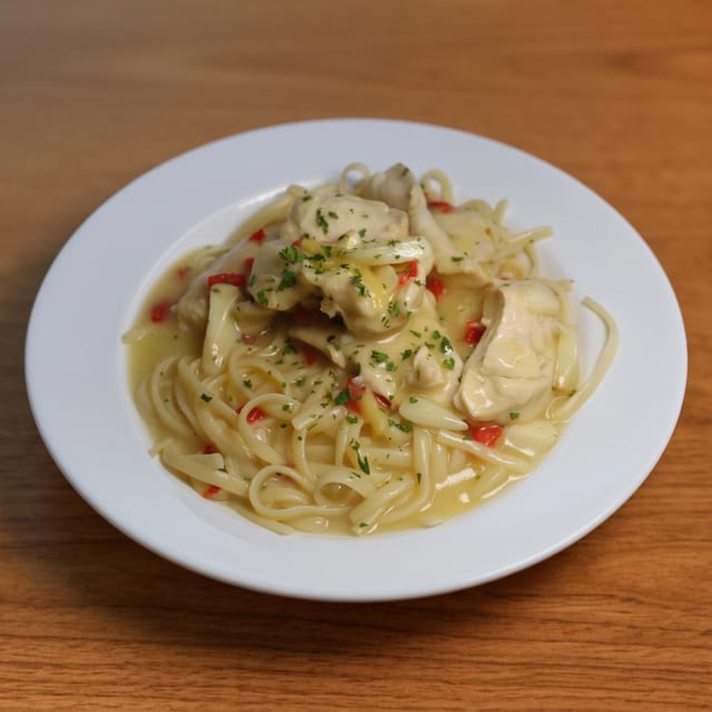 Chicken Scampi.