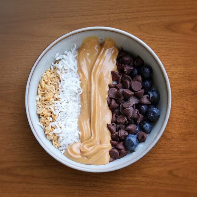 Oats & PB Bowl.